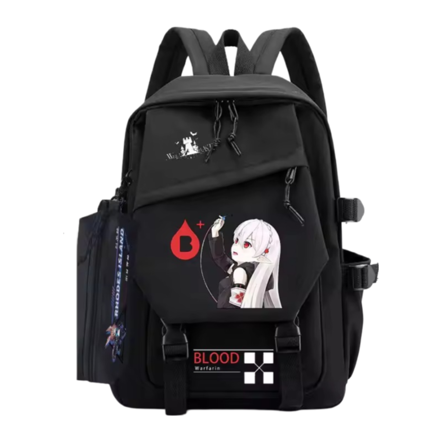 Anime Arknights Warfarin Backpack Anime Arknights Warfarin Backpack