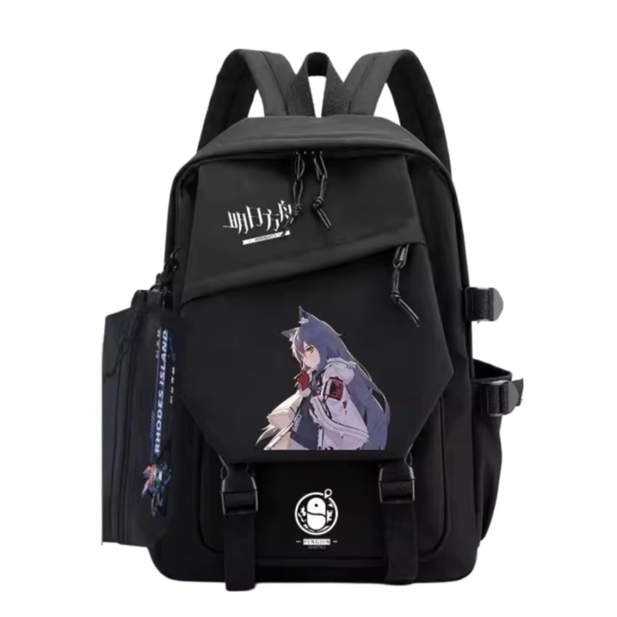 Anime Arknights Texas School Bag