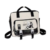 Anime Arknights Leonhardt And Ayerscarpe Shoulder Bag