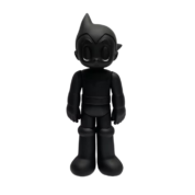 Anime Astro Boy Standing Eye Closing Black Action Figure Toy