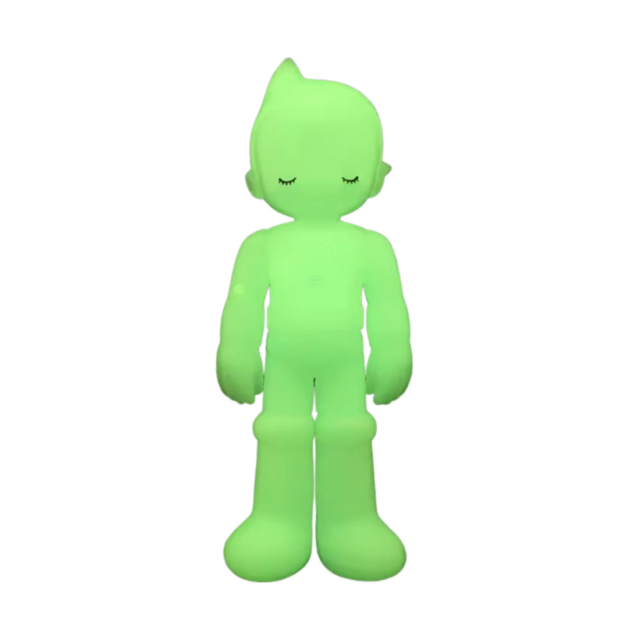 Anime Astro Boy Standing Eye Closing Green Action Figure Toy Anime Astro Boy Standing Eye Closing Green Action Figure Toy