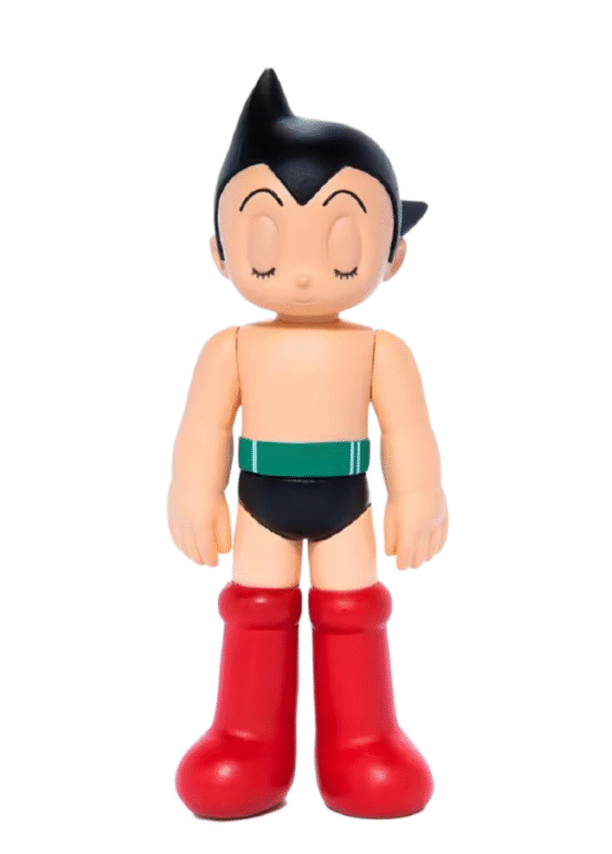 Anime Astro Boy Standing Eye Closing Action Figure Toy