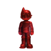 Anime Astro Boy Standing Red Action Figure Toy