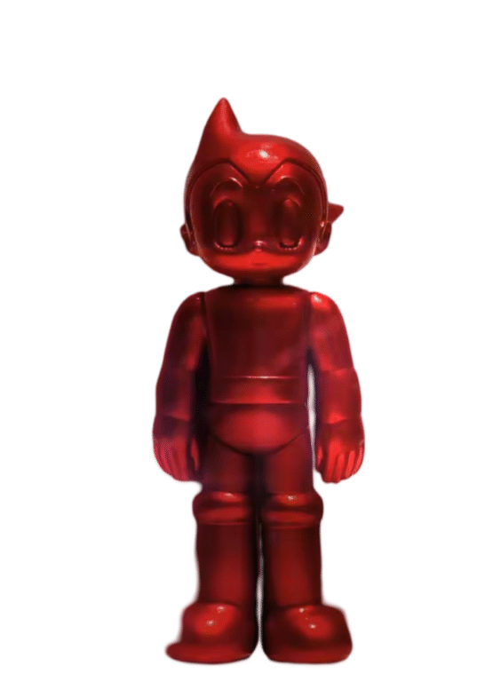 Anime Astro Boy Standing Red Action Figure Toy