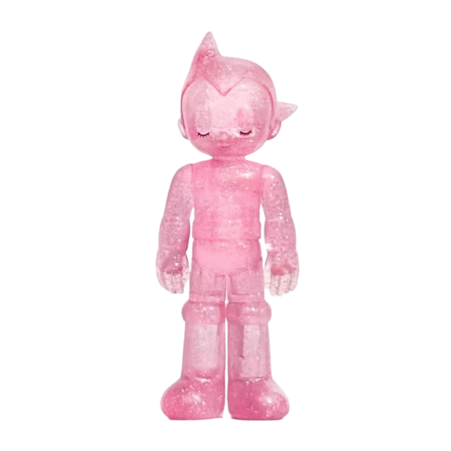 Anime Astro Boy Standing Eye Closing Pink Action Figure Toy Anime Astro Boy Standing Eye Closing Pink Action Figure Toy
