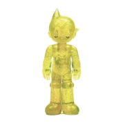 Anime Astro Boy Eye Closing Crystal Yellow Action Figure Toy