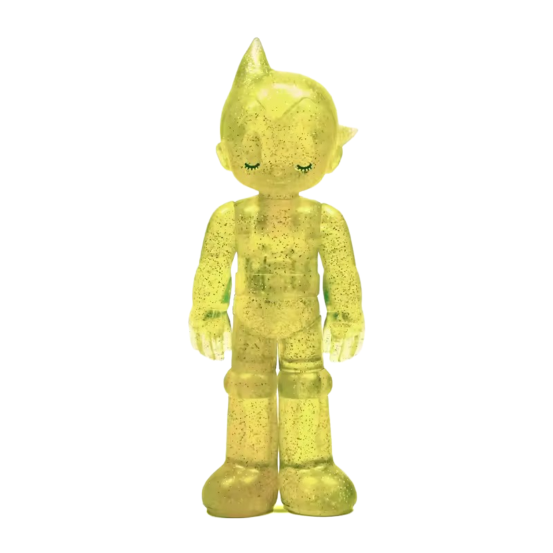 Anime Astro Boy Eye Closing Crystal Yellow Action Figure Toy Anime Astro Boy Eye Closing Crystal Yellow Action Figure Toy