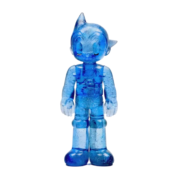 Anime Astro Boy Eye Closing Crystal Blue Action Figure Toy