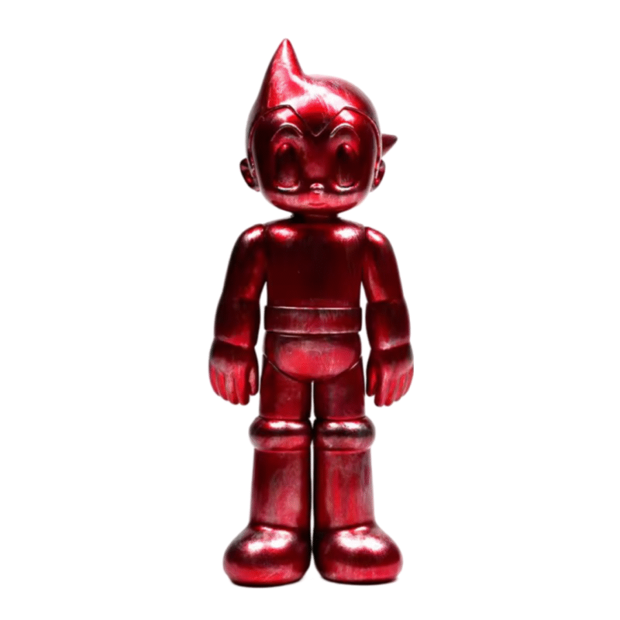 Anime Astro Boy Standing Eye Closing Red Action Figure Toy Anime Astro Boy Standing Eye Closing Red Action Figure Toy