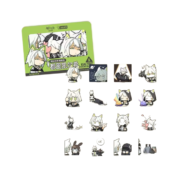 16Pcs/set Anime Arknights Kal'tsit Stickers