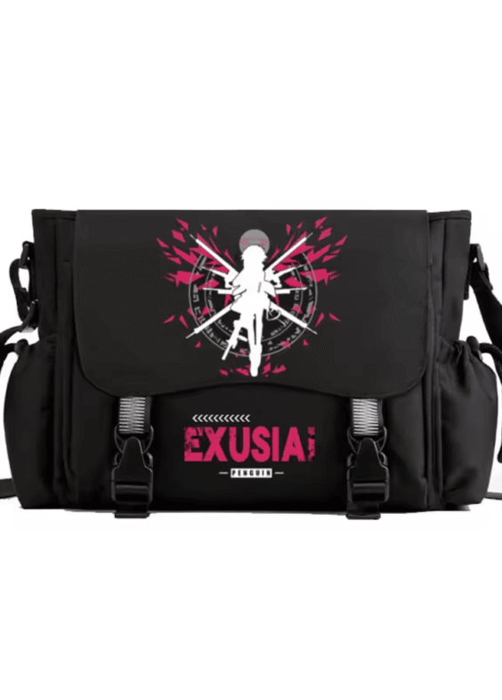 Anime Arknights Exusiai Penguin Crossbody Bag