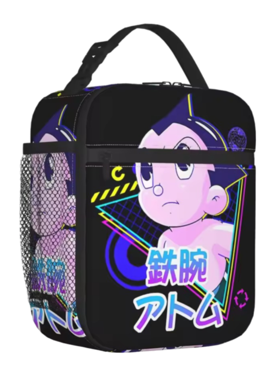 Astro Boy Anime Printed Insulated Lunch Bag