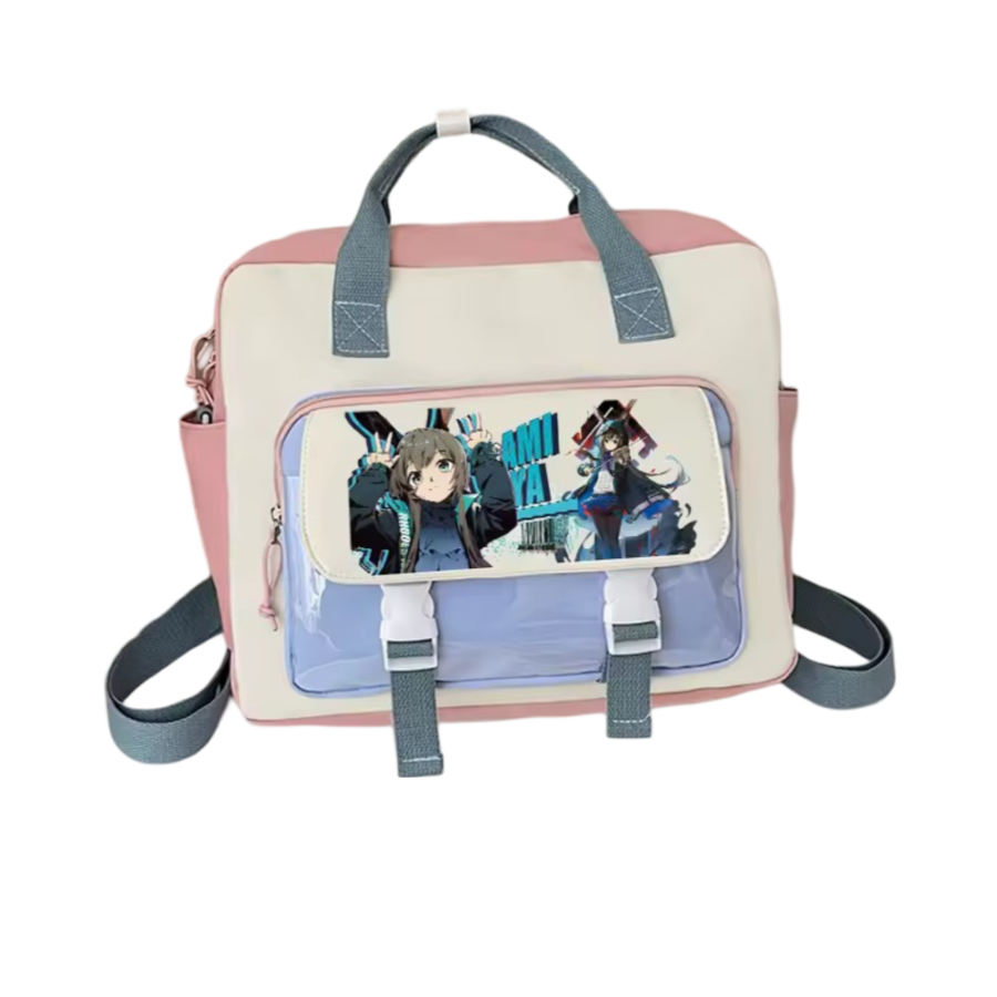 Arknights Anime Amiya Nylon Shoulder Bag Arknights Anime Amiya Nylon Shoulder Bag