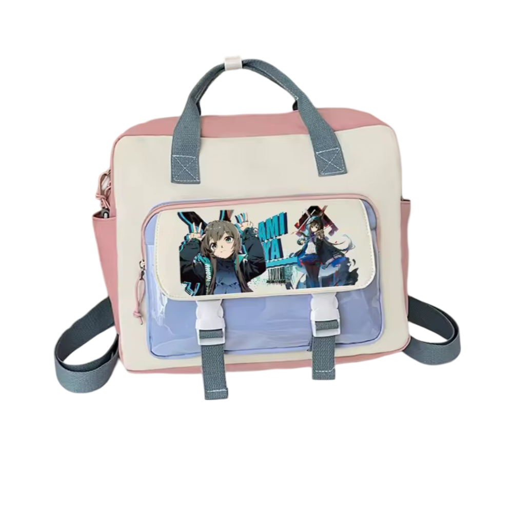 Arknights Anime Amiya Nylon Shoulder Bag Arknights Anime Amiya Nylon Shoulder Bag