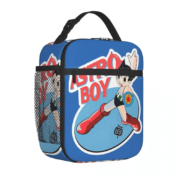 Anime Astro Boy Blue Insulated Lunch Bag