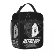 Anime Astro Boy Print Insulated Lunch Bag
