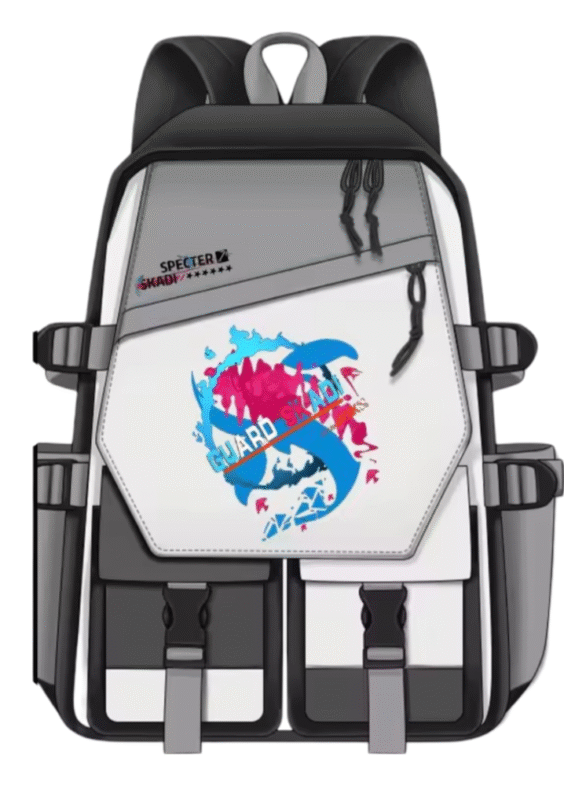 Anime Arknights Guard And Skadi Backpack