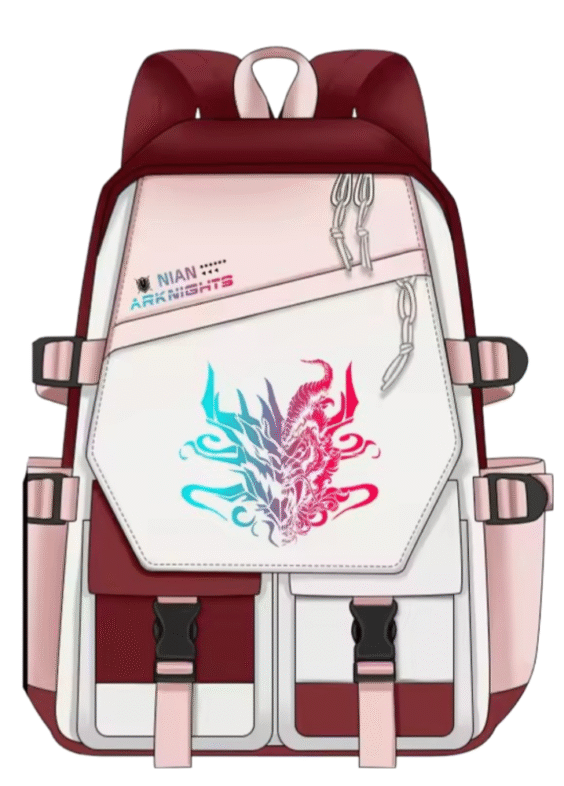 Anime Arknights Nian School Bag