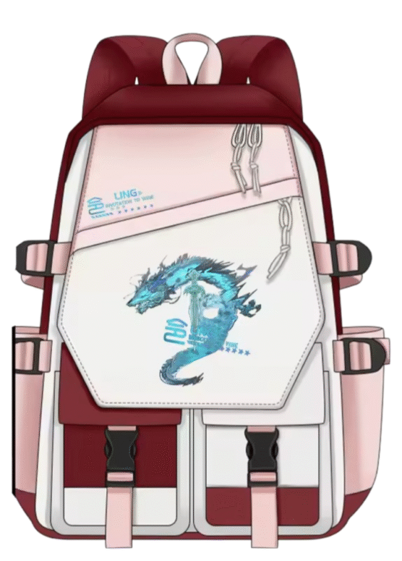 Anime Arknights Ling School Bag
