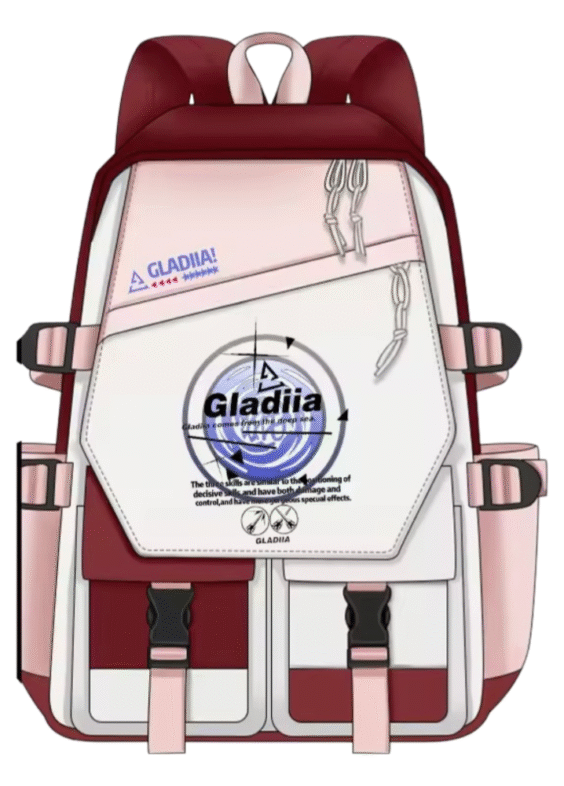 Anime Arknights Gladiia School Bag