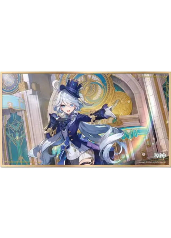 Anime Genshin Impact Furina Colored Paper