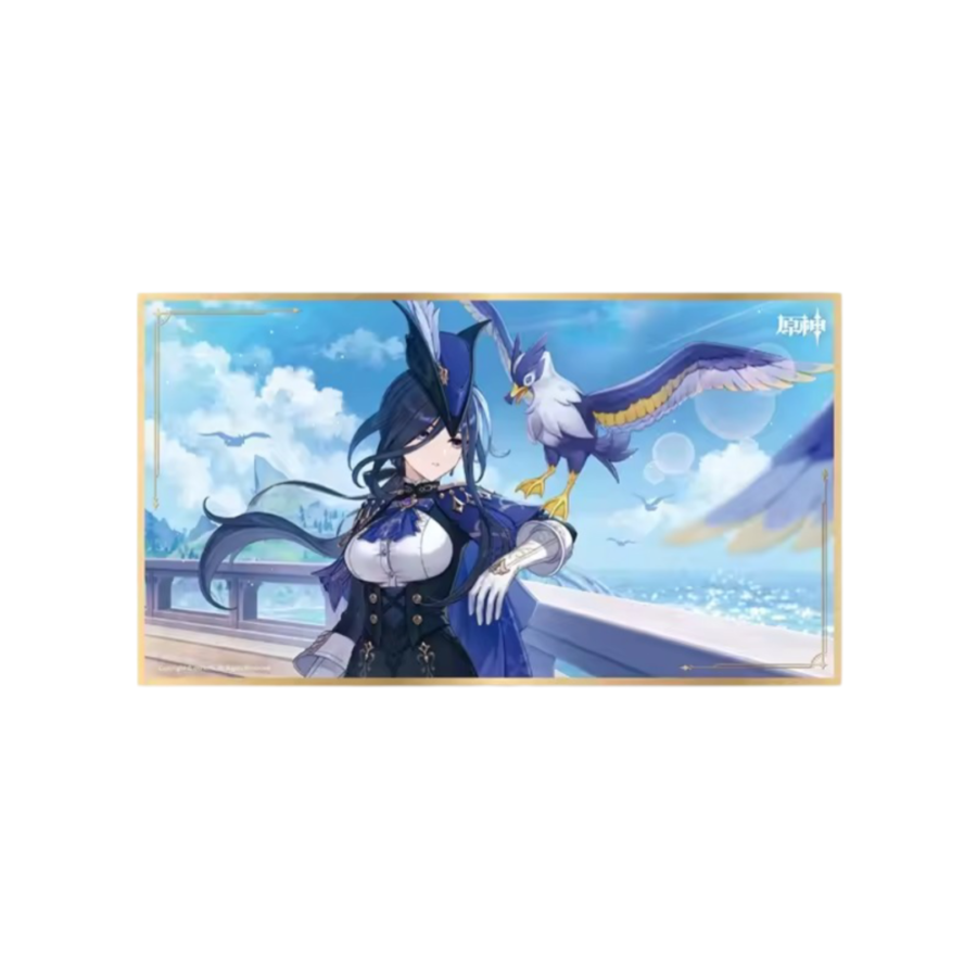 Anime Genshin Impact Clorinde Colored Paper