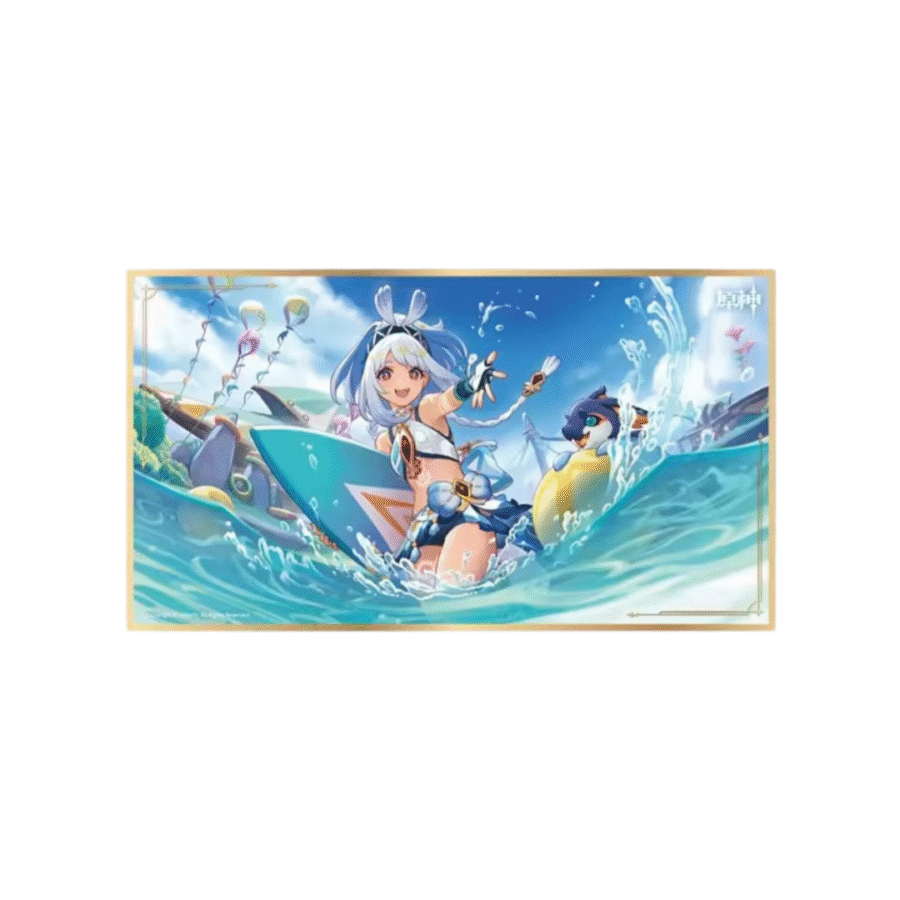 Anime Genshin Impact Mualani Colored Paper Anime Genshin Impact Mualani Colored Paper