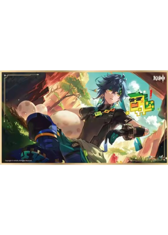 Anime Genshin Impact Kinich Colored Paper