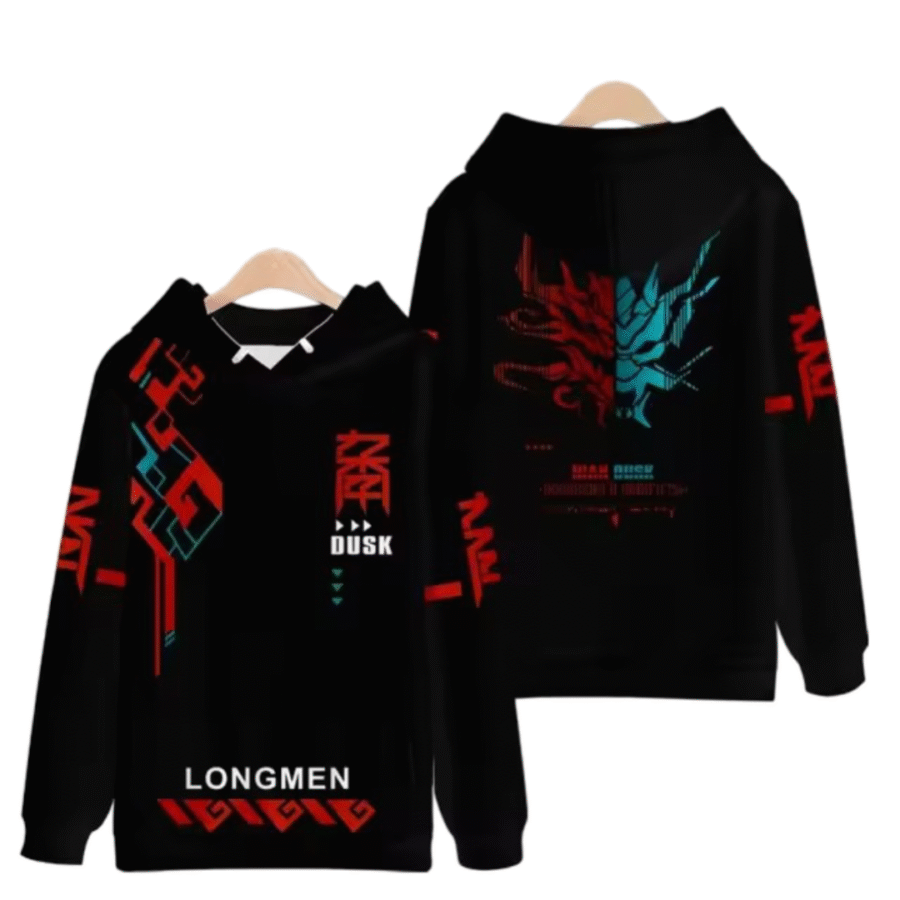 Anime Arknights Nian And Dusk Longmen Hoodie Anime Arknights Nian And Dusk Longmen Hoodie