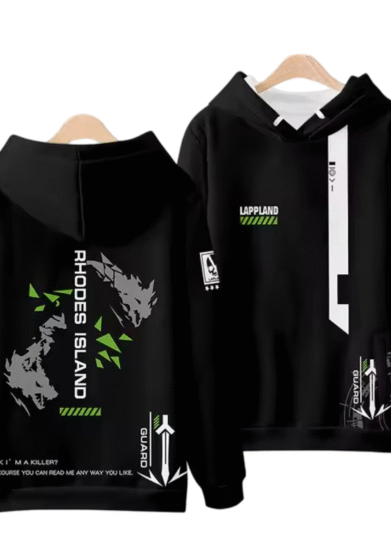 Anime Arknights Rhodes Island Lappland Hoodie