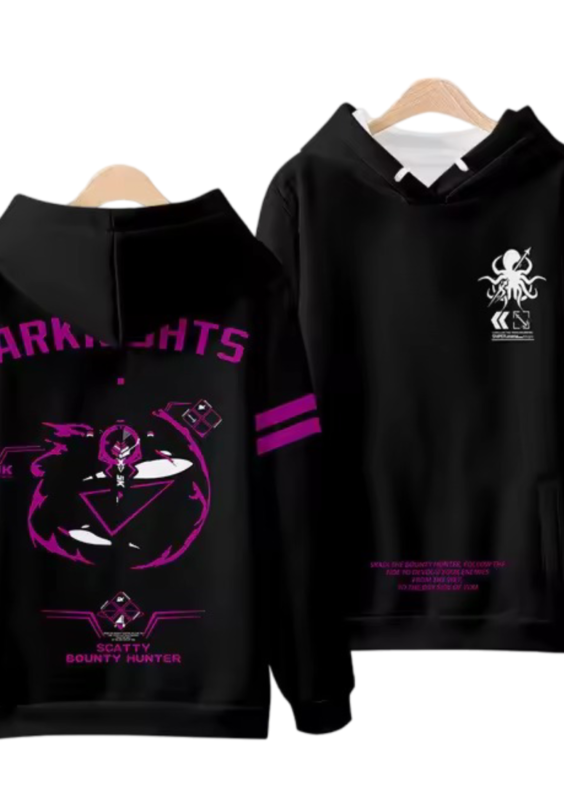 Anime Arknights Skadi Bounty Hunter Hoodie