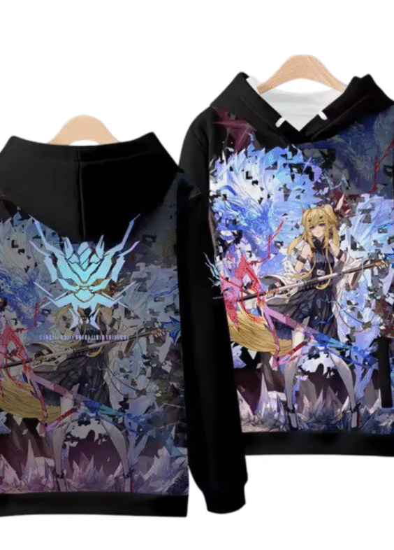 Anime Arknights Leizi Long Sleeve Hoodie