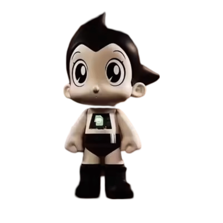 Anime Astro Boy Go Earth Heroes Series 1st Generation Black And White Action Figure Toy Anime Astro Boy Go Earth Heroes Series 1st Generation Black And White Action Figure Toy