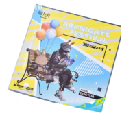 Anime Arknights Doctor Shikishi Board