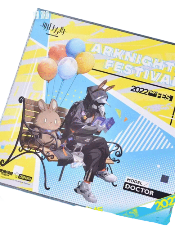 Anime Arknights Doctor Shikishi Board