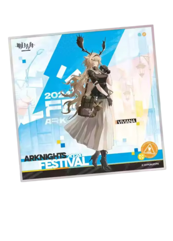 Anime Arknights Viviana Shikishi Board