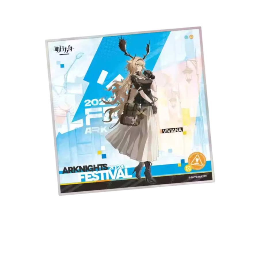 Anime Arknights Viviana Shikishi Board