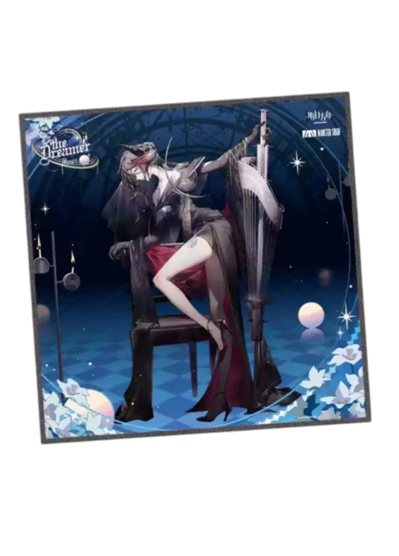 Anime Arknights Ines Shikishi Board