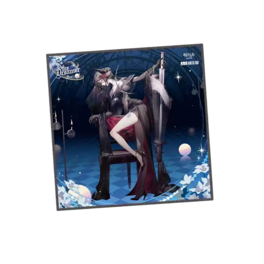 Anime Arknights Ines Shikishi Board Anime Arknights Ines Shikishi Board