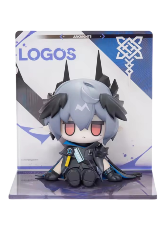 8cm Anime Arknights Logos Mini Action Figure Toy