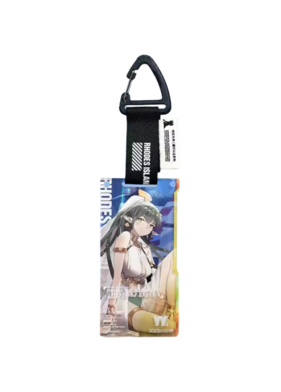 4Pcs/set Anime Arknights Character Rhodes Island Acrylic Keychain Pendant