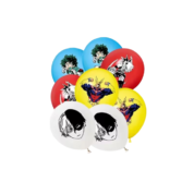16Pcs Anime My Hero Academia Birthday Party Decorations Balloon