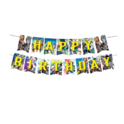 Anime My Hero Academia Pull The Flag Birthday Party Decorations