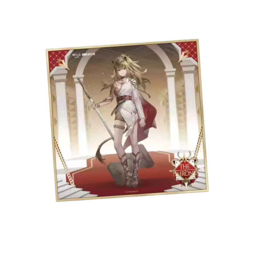 Anime Arknights Siege Shikishi Board