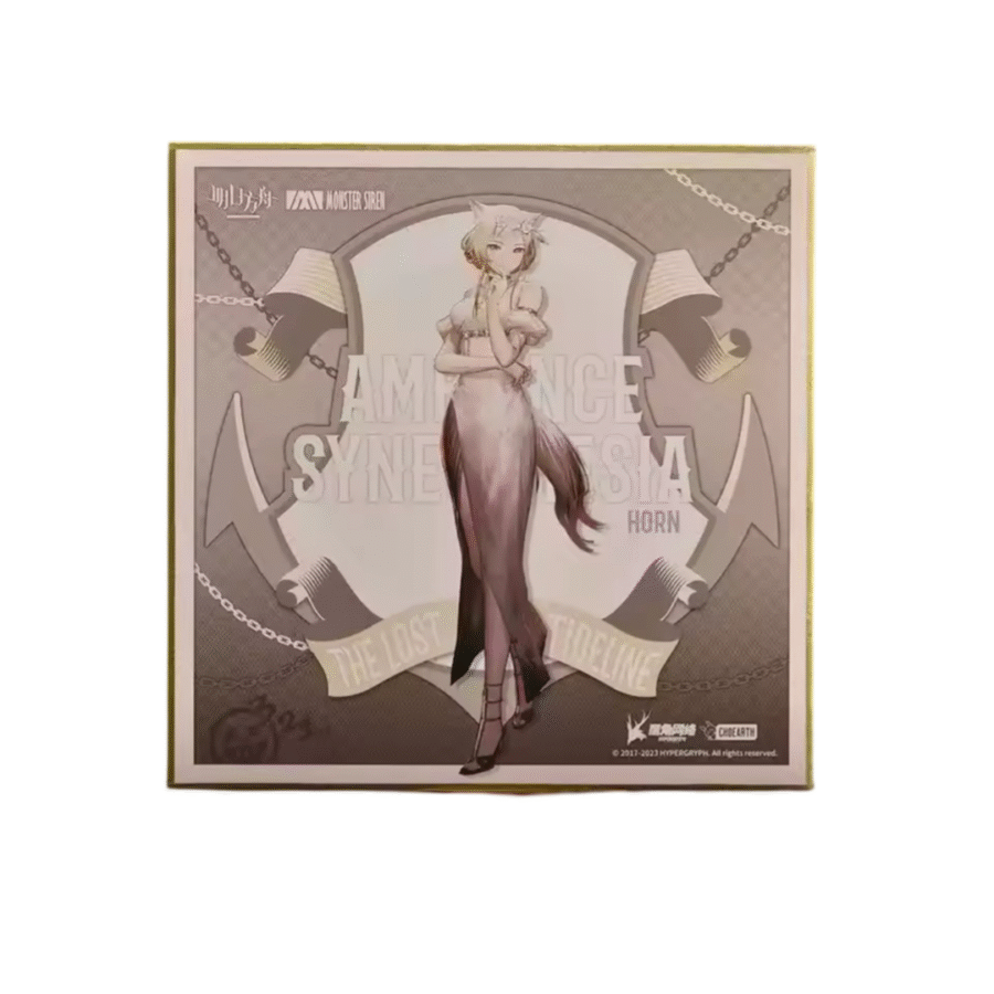 Anime Arknights Horn Shikishi Board Anime Arknights Horn Shikishi Board