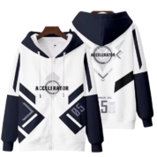 Anime A Certain Magical Index Accelerator Casual Zipper Hoodie