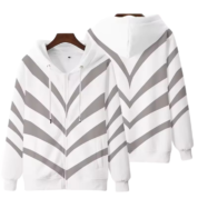 Anime A Certain Magical Index Accelerator White Zipper Hoodie