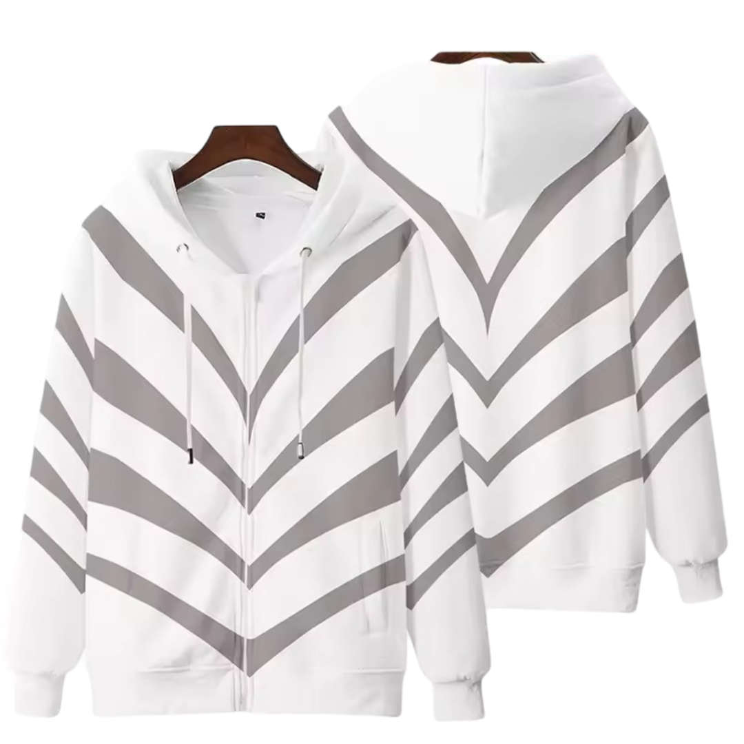 Anime A Certain Magical Index Accelerator White Zipper Hoodie Anime A Certain Magical Index Accelerator White Zipper Hoodie