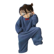 Anime Case Closed Conan Edogawa Winter Pajamas
