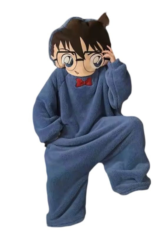Anime Case Closed Conan Edogawa Winter Pajamas